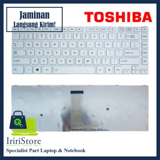 Keyboard Laptop Toshiba Satellite L40-A C40-A C40D-A C40T-A Putih