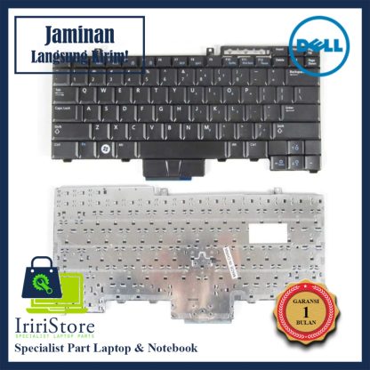 Keyboard Dell Latitude E6400 E5410 E5510 E6410 E6500 E6510 E5400 M2400 Hitam