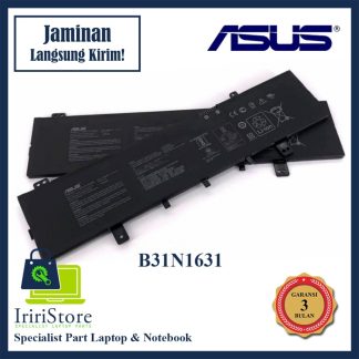 Baterai Asus VivoBook X505 R504ZA‑BQ131 R504ZA‑BQ166 R504ZA‑BQ207 B31N1631