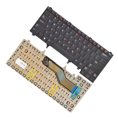 Keyboard Laptop Dell Latitude E6420 E6320 E5420 E6620 E6430 Black