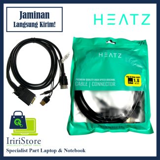 Heatz Cable VGA to HDMI ZT74 1.8 Meter High Speed Original