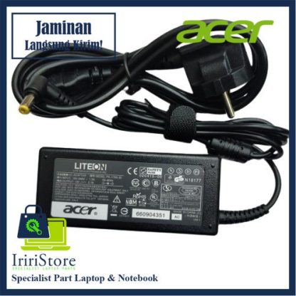 Adaptor Charger Acer Aspire one Z476 19v 2.1a (4.8x1.7) ORIGINAL