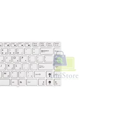 Keyboard Laptop Asus A43 K43 X43U A44H A42 A43E A43U A43SJ Frame Putih