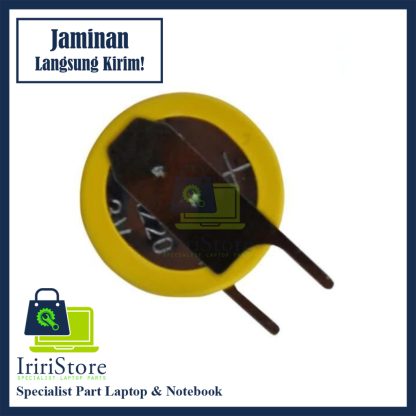 BATERAI CMOS LAPTOP CR1220 3V-2 PIN TANAM