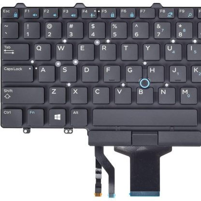 Keyboard Dell Latitude E5450 E5470 E7450 E7470 Backlight & Pointer