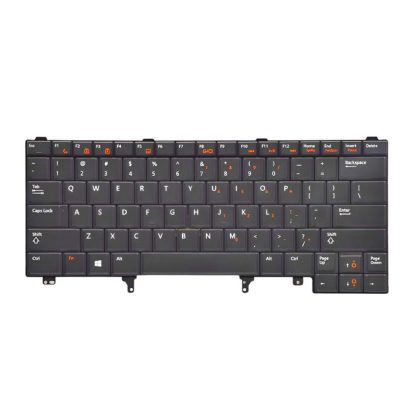Keyboard Dell Latitude E6420 E6220 E6230 E6320 Series Hitam
