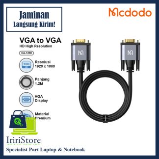 Kabel Mcdodo VGA To VGA 8K/4K CA-1280 1.2M Hitam