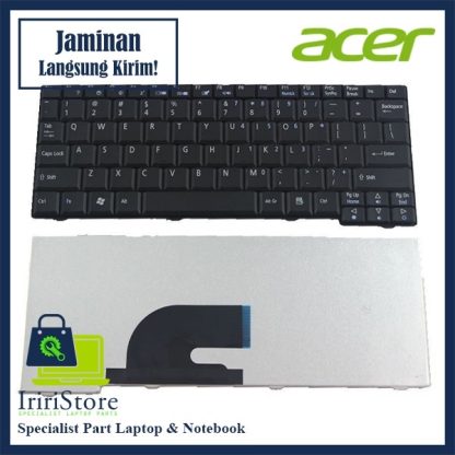 Keyboard Acer Aspire One A110 A150 D150 D250 531 AO531 Hitam