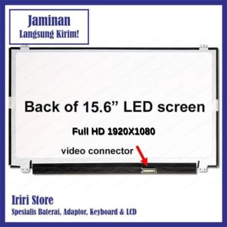 LED LCD Laptop Dell 15.6 Inch Slim 30 Pin Full HD 1920x1080