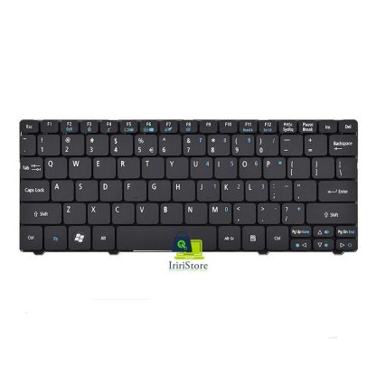 Keyboard Laptop Acer Aspire One ZE6 ZH9 POVE6 PAV70 NAV70 HITAM