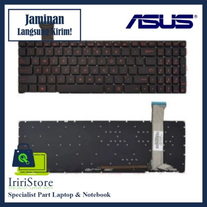 Keyboard Asus ROG G551 G551V G551VW G552 G58JM G58JW Red Backlight