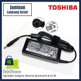 Adaptor charger laptop toshiba satellite 19v 3,42a original 19v 3.42a