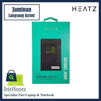 Heatz Enclosure Casing Eksternal SSD / HDD 2.5" | 6 Gbps Speed ZL06