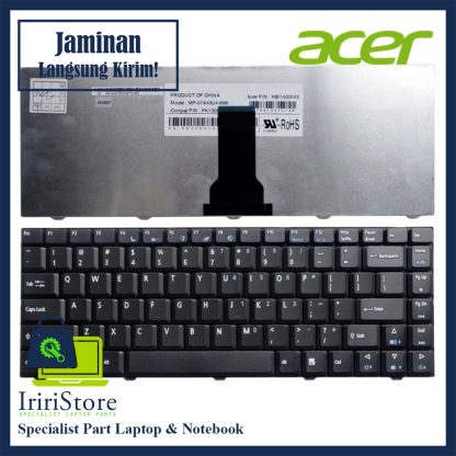 Keyboard laptop Acer Emachine D720, D520, E700, E720, E725, D700, D500 BLACK