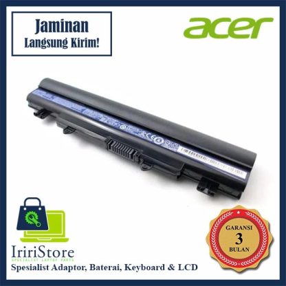 Baterai Laptop Acer Aspire E1-522 E1-432 E5-511 E5-511G AL14A32 Original