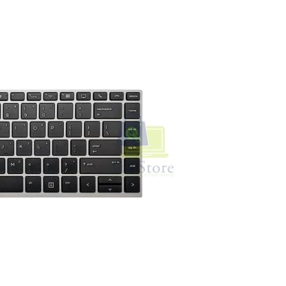 Keyboard Laptop HP EliteBook 745-G5 840-G5 846-G5 745-G6 840-G6 Silver Frame