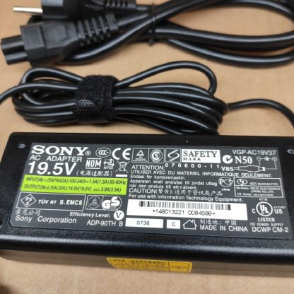 Adaptor charger Laptop Sony 19.5v 3.9a ORIGINAL For SONY VGN-FW351J