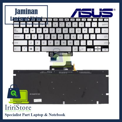Keyboard Asus ZenBook 14 BX431 S431FLC UX431U UM431DA V431 Silver
