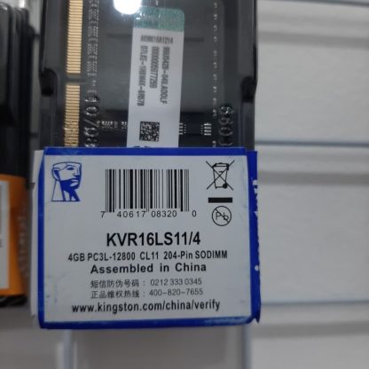 Memory RAM Laptop Kingston DDR3 / PC3 4GB 10600/1333 MHZ Sodimm Bergaransi