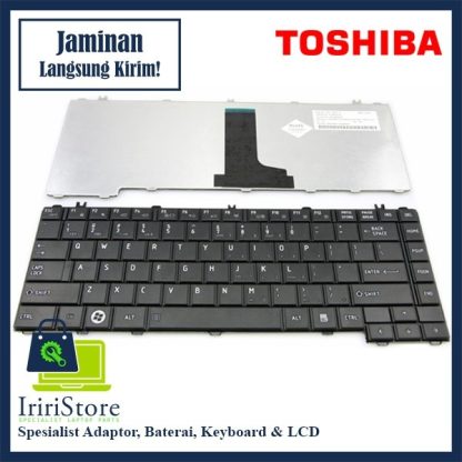 Keyboard Laptop Toshiba Satellite C600 C605 C640 L635 L730 L735 L740 Glossy US