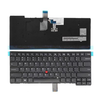 Keyboard Laptop Lenovo ThinkPad T431S E431 E440 L450 L460 T460 L440 Baut 4 Black