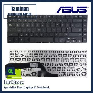 Keyboard Laptop Asus X505 X505B X505BA X505Z X505ZA Hitam Original