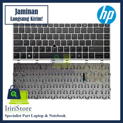 Keyboard Laptop HP EliteBook 846-G5 745-G6 840-G6 745-G5 840-G5 Frame Pointer