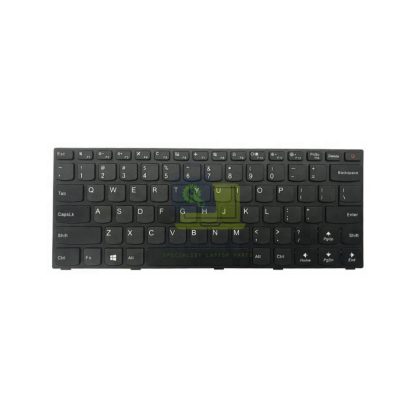 Keyboard Laptop IdeaPad 110-14IAP 110-14ISK 110-14AST Hitam Soket Samping