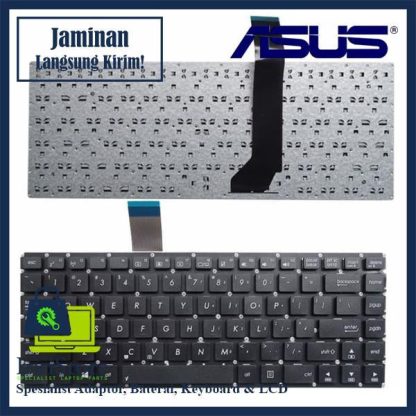 Keyboard Laptop ASUS A46 A46C A46CA A46CM K46 K46CM S46 S46CM Hitam