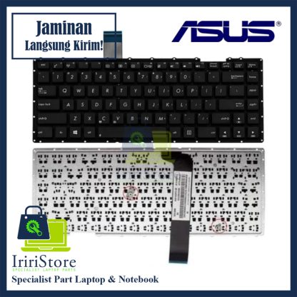 Keyboard Laptop Asus X450 A450 F401 X401 X401EI X401EB Hitam Original