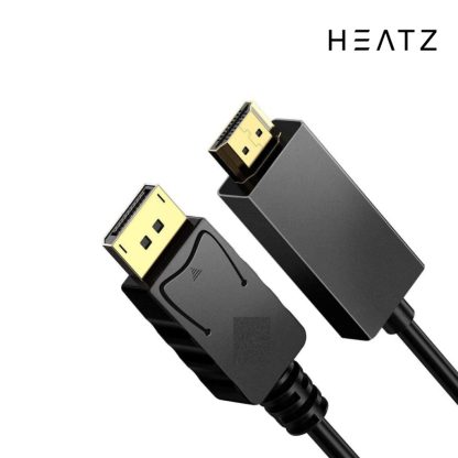 Kabel HEATZ Display Port DP - HDMI 1.8M ZT71 Premium Quality