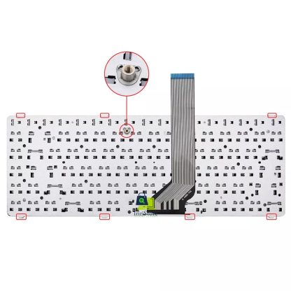 Keyboard Laptop Asus A45 A45A A45DE A45DR A45N A45V A45VD A45VJ A45VM A45VS A85 A85V K45 K45A K45V K45VD K45VJ K45VM K45VS R400 Enter Lurus