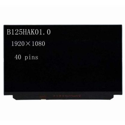 LED LCD Laptop Touchscreen B125HAK01.0 R125NWF4-R2 B125HAK01.2 12.5 Inch Slim 40 Pin Narrow No Bracket Full HD IPS