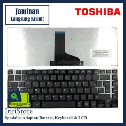 Keyboard Laptop Toshiba Satellite C800 C840 L800 L830 L835 M805 Frame