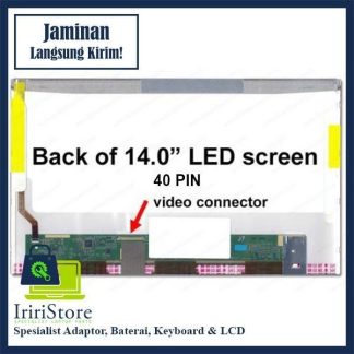 LED LCD LAPTOP ASUS N43 N43S N43SL N43SJ N43JM 14.0 TEBAL