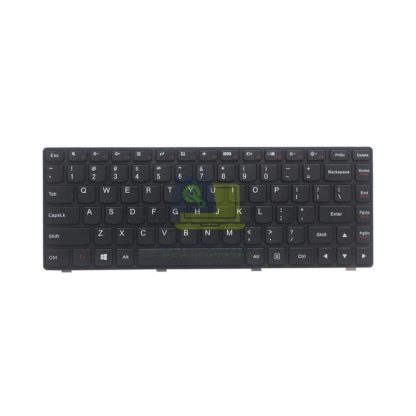 Original Keyboard Laptop Len Z480 Z485 Z380 B480 G400 Frame Hitam