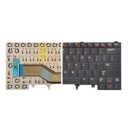 Keyboard Laptop Dell Latitude E6420 E6320 E5420 E6220 E6230 E6330 E6440 E6430 Black Original