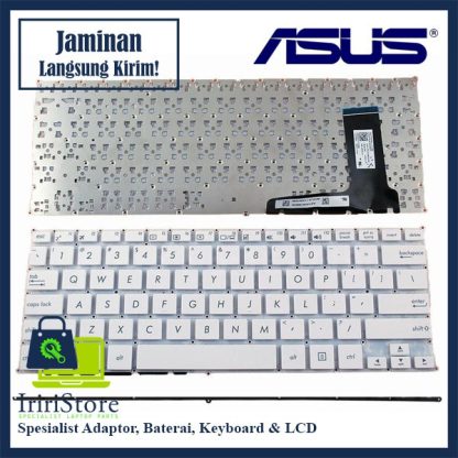 Keyboard Asus EeeBook X205 X205T Putih