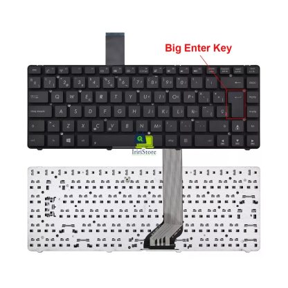 Keyboard Laptop Asus A45 A85A A85VD A85VJ A85VM A85VS Enter Besar