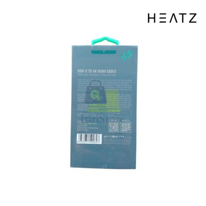 USB type C to HDMI kabel 4K High Video Resolution HEATZ ZT60