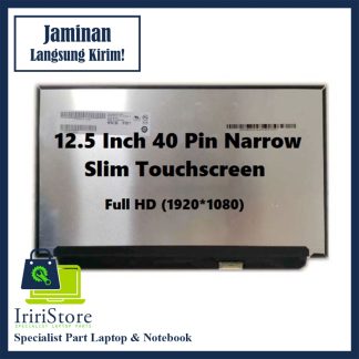 LED LCD 12.5 Inch Slim 40 Pin Narrow Touchscreen Full HD IPS (1920X1080) No Bracket