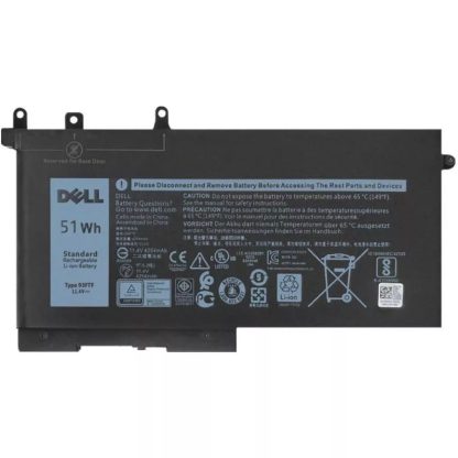 Baterai Dell Latitude E5480 E5488 E5490 E5495 Precision 3530 3DDDG 93FTF
