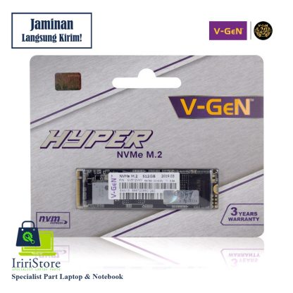 Solid State Drive V-GeN 512GB NVMe M.2 (SSD VGEN M2) Hyper Original