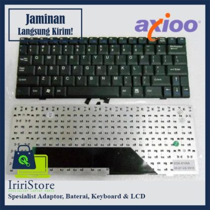KEYBOARD AXIOO PICO MSI U100 U90 U120 U130 DJM DHU100 HITAM NON FRAME