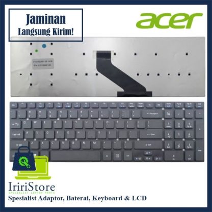 Keyboard Laptop Acer Aspire E15 5755 5755G 5830 5830T V3-551 V3-731 Hitam