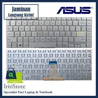 Keyboard Laptop Asus Vivobook 14 X413 M413 X413EA X413F A413 Series Silver