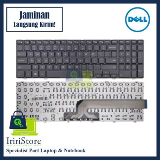 Keyboard Laptop Dell Inspiron 15-3000 15-3451 15-3452 15-3541 15-3542 Hitam Frame