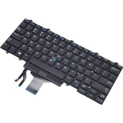 Keyboard Laptop Dell Latitude E5450 E5470 E7450 E7470 Backlight Series TrackPoint