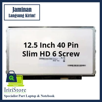 LED LCD Laptop Thinkpad LP125WH2-TLB1 LTN125AT01-201 12.5 Inch 40 Pin  Slim HD 6 Screw