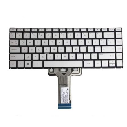 Keyboard Laptop HP 14BW Silver Series No Backlight